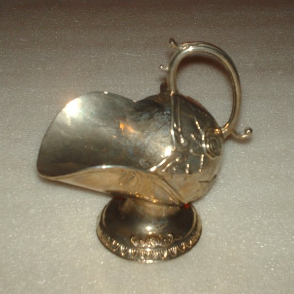 Vintage silver plated zinc alloy sugar scuttle - Picture 2 of 7